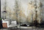 Ethereal Forest — Coastal & Nature Luxury Wallpaper Mural | Wall Treatments by ELLE WALLS