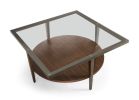 Manhattan Cocktail Table | Tables by Greg Sheres. Item made of walnut with steel