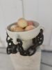 B&W Chain Fruit Bowl | Decorative Bowl in Decorative Objects by isiko