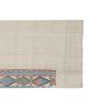 Vintage White Wool Turkish Kilim Runner Rug - Hemp Stair Rug | Rugs by Vintage Pillows Store. Item made of wool & fiber