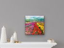 Flowers in Perspective | Oil And Acrylic Painting in Paintings by Checa Art. Item composed of canvas