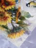 Sunflowers art painting, Yellow flowers canvas painting | Oil And Acrylic Painting in Paintings by Natart. Item made of canvas & synthetic compatible with contemporary style