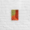 Canvas Print - No Brake Zone - Op Art Geometric Motion | Work by Eman's Gallery