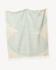 Arc Throw - Sky | Linens & Bedding by MINNA