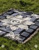 AEON Violets Jacquard Woven Blanket | Linens & Bedding by Sean Martorana. Item composed of cotton