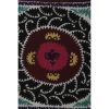 Suzani Tapestry - Pink Bukhara Uzbek Table Cloth - Tribal Em | Tablecloth in Linens & Bedding by Vintage Pillows Store