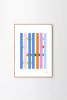 Estudios Geométricos 06 Abstract Print | Prints in Paintings by OWO Ceramics
