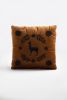 LLAMA Decorative Pillow, Terracota, Set of 2 | Pillows by ANDEAN. Item composed of cotton and fiber in contemporary or traditional style