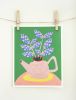 Kettle Art Print | Prints by Leah Duncan. Item made of paper compatible with mid century modern and contemporary style