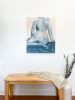 Athena | 24 x 30 | Oil And Acrylic Painting in Paintings by Ella Friberg. Item composed of birch wood compatible with contemporary and modern style