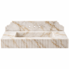 Calacatta Gold Marble Sink | Water Fixtures by Vero Marble