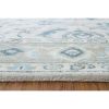 Lucerne Blue Wool Handknotted Rug | Area Rug in Rugs by Organic Weave Shop. Item composed of fiber