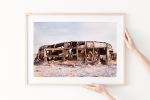 Salton Sea wall art, "Airstream" photography print | Photography by PappasBland. Item composed of paper in contemporary or southwestern style