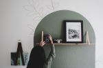 Custom Length Leather Wall Strap [Flat End] | Storage by Keyaiira | leather + fiber | Artist Studio in Santa Rosa. Item composed of leather