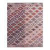 Vintage Natural Pink Jajim Turkish Wool Kilim Rug | Area Rug in Rugs by Vintage Pillows Store. Item made of fiber