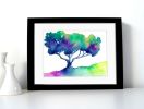 Hue Oak Tree | Prints by Brazen Edwards Artist. Item composed of canvas & paper