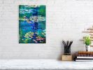 Water Lily Pond | Prints by Checa Art. Item composed of paper