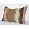 Turkish Hemp Kilim Pillow, Kilim Cushion Cover, 16" X 24" | Sham in Linens & Bedding by Vintage Pillows Store. Item composed of cotton and fiber