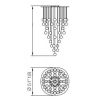 Alan Mizrahi QZ0306 Bulles | Chandeliers by Alan Mizrahi Lighting Design