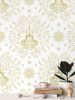 AEON Firefly Squid Daytime Gold | Wallpaper in Wall Treatments by Sean Martorana. Item made of paper