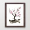 Sakura Tree | Prints by Brazen Edwards Artist. Item composed of canvas & paper