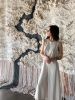 Oversized Neutral Woven Wall Art "Diascund Creek" | Tapestry in Wall Hangings by Rebecca Whitaker Art. Item composed of cotton and fiber in boho or contemporary style