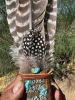 Native American Smudge Feather Fan | Public Art by Pima Sage
