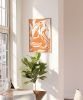 The Energy Of Orange Art Print | Prints by Britny Lizet. Item composed of paper in boho or contemporary style
