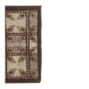 Organic Wool Floral Turkish Karapinar Tulu Rug - Shaggy Carp | Area Rug in Rugs by Vintage Pillows Store
