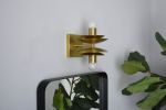 Bardwell - Wall Sconce Vanity - Mid Century Modern Lighting | Sconces by Illuminate Vintage. Item made of brass