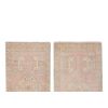Vintage Faded Turkish Small Rug Carpet - Kitchen Rug | Rugs by Vintage Pillows Store. Item composed of cotton and fiber
