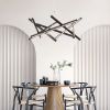 SIMPLICITY chandelier | Chandeliers by Next Level Lighting. Item made of wood