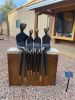 Family of Four outdoor bronze sculpture | Sculptures by YENNY COCQ