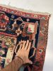 STYLIZED Antique Heriz with Old World Tips & Finals | Area Rug in Rugs by The Loom House. Item composed of wool & fiber