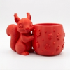 Cute Squirrel Planter | Plant Stand in Plants & Landscape by Kimi Craft Corner