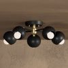 Modesto | Flush Mounts by Illuminate Vintage. Item composed of brass