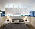 Facet hanging room divider 340 x 108cm | Decorative Objects by Bloomming, Bas van Leeuwen & Mireille Meijs. Item made of synthetic