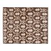 Vintage Square Brown Turkish Karapinar Rug 2'9'' x 3'6'' | Area Rug in Rugs by Vintage Pillows Store. Item composed of fiber