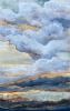 Expanse Series (120x48") | Paintings by Caroline Adams. Item made of wood works with contemporary & modern style