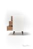White Dresser, Commode, Credenza in Solid Oak | Storage by Manuel Barrera Habitables. Item made of oak wood