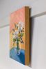 Table Lilies | Oil And Acrylic Painting in Paintings by JoAnna Liston | Lily Field Studio. Item composed of birch wood in boho or country & farmhouse style