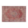 1960s Vintage Distressed Turkish Rug 5'12'' X 9'1'' | Area Rug in Rugs by Vintage Pillows Store
