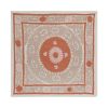 Suzani White Washed Tapestry - Muted Color Uzbek Table Cloth | Tablecloth in Linens & Bedding by Vintage Pillows Store