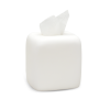 Cuadrado Tissue Box Holder | Toiletry in Storage by Tina Frey. Item made of ceramic