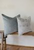 Powder Blue Chenille Decorative Pillow 24x24 | Pillows by Vantage Design