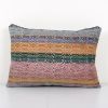 Turkish Kilim Lumbar Pillow, Handwoven Kilim Lumbar, Ethnic | Cushion in Pillows by Vintage Pillows Store