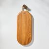 KENNETH Modern White Oak Serving Board with Brass Handle | Serveware by Untitled_Co