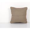 Square Turkish Jajim Kilim Pillow Cover, Unique Patterned Re | Cushion in Pillows by Vintage Pillows Store