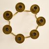 Vine 7-Arm Candelabra — Gold Finish | Candle Holder in Decorative Objects by Raíz Studio