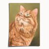 Orange Tabby Cat Fine Art Print | Prints in Paintings by The Ugly Cat Studio